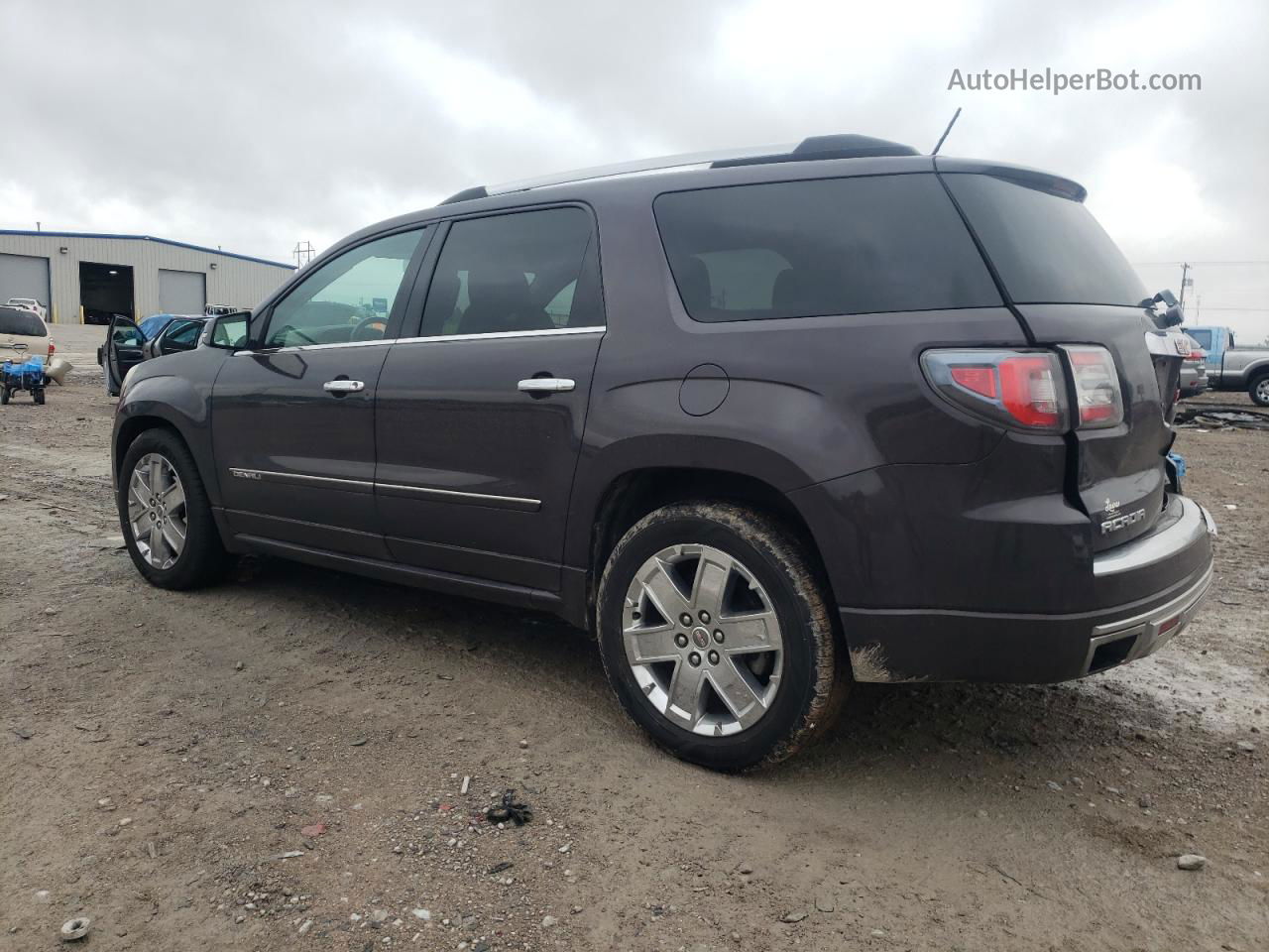 2015 Gmc Acadia Denali Черный vin: 1GKKRTKD5FJ130685