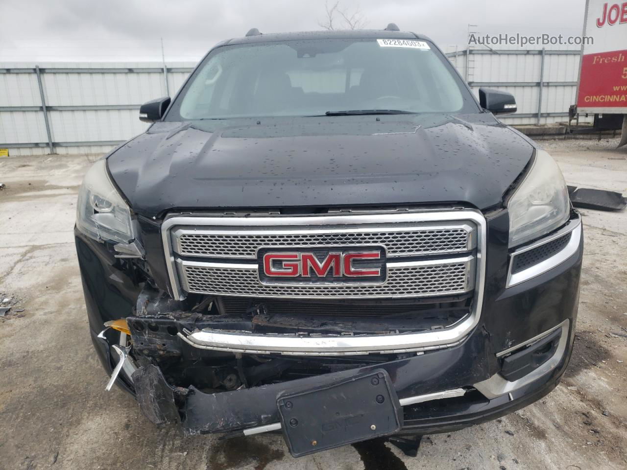 2015 Gmc Acadia Denali Черный vin: 1GKKRTKD5FJ147244