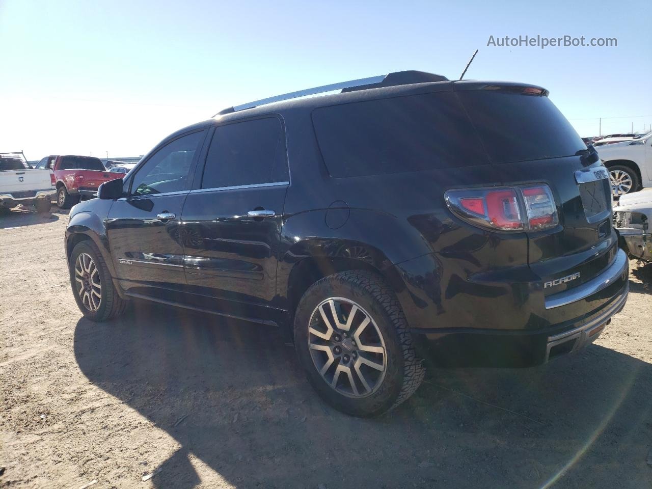 2014 Gmc Acadia Denali Black vin: 1GKKRTKD6EJ154119