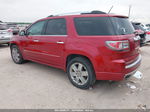 2013 Gmc Acadia Denali Maroon vin: 1GKKRTKD7DJ140891