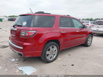 2013 Gmc Acadia Denali Maroon vin: 1GKKRTKD7DJ140891