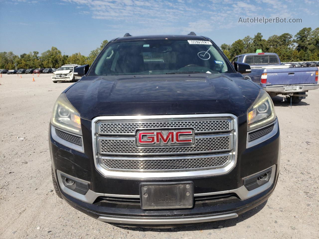 2014 Gmc Acadia Denali Black vin: 1GKKRTKD7EJ100781