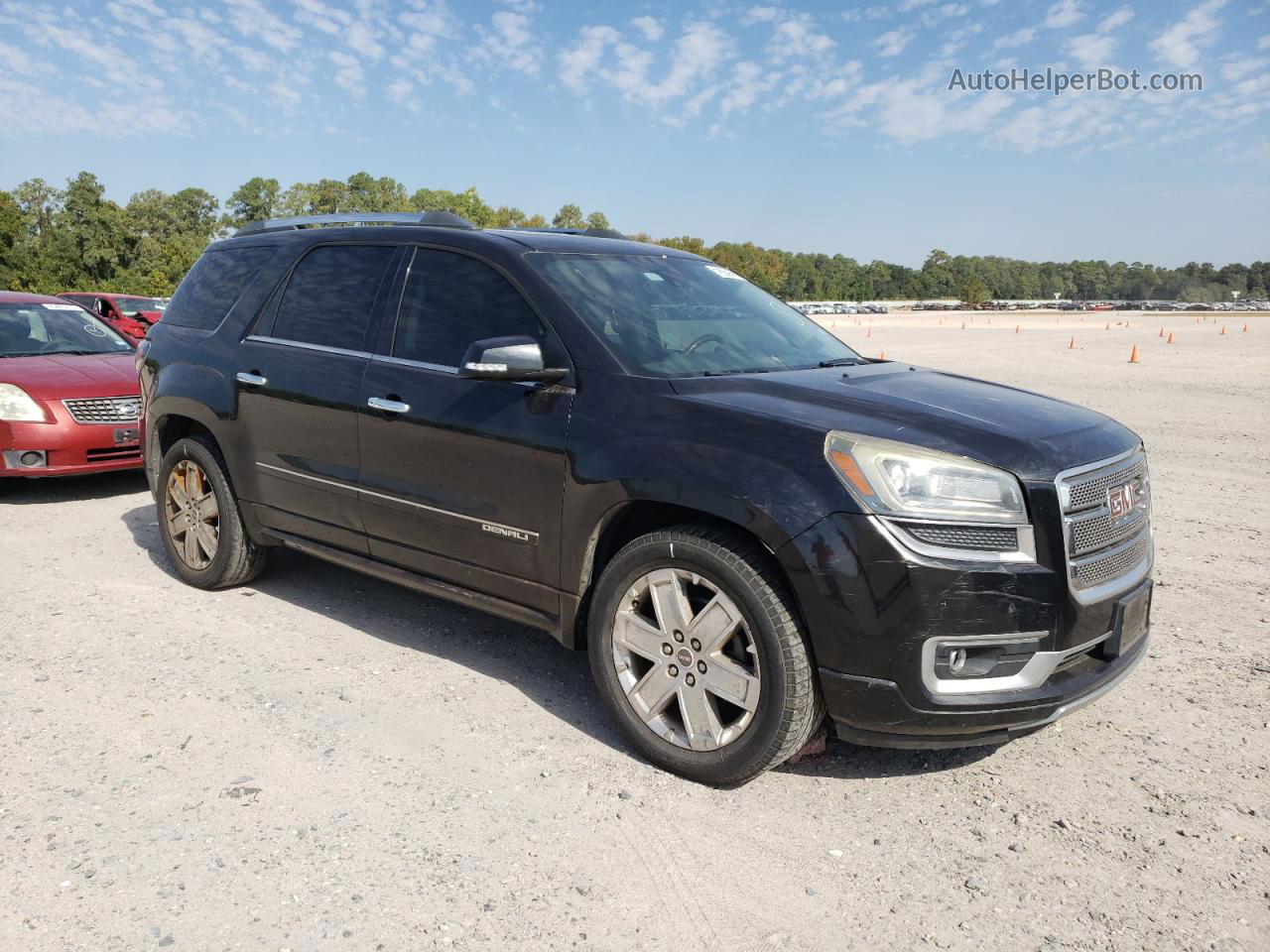 2014 Gmc Acadia Denali Black vin: 1GKKRTKD7EJ100781