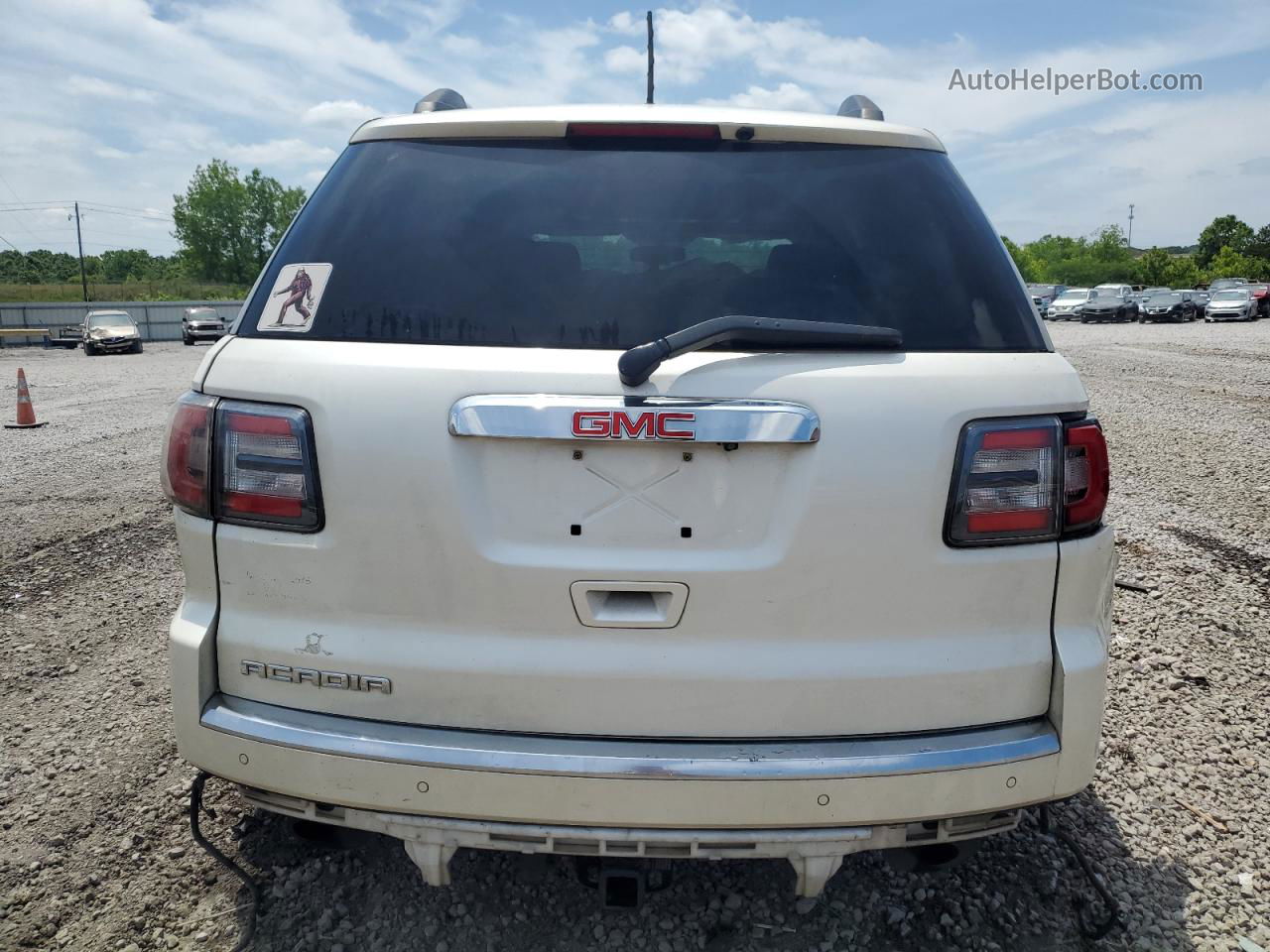 2013 Gmc Acadia Denali Кремовый vin: 1GKKRTKD8DJ132959