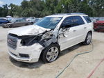 2014 Gmc Acadia Denali White vin: 1GKKRTKD8EJ238667