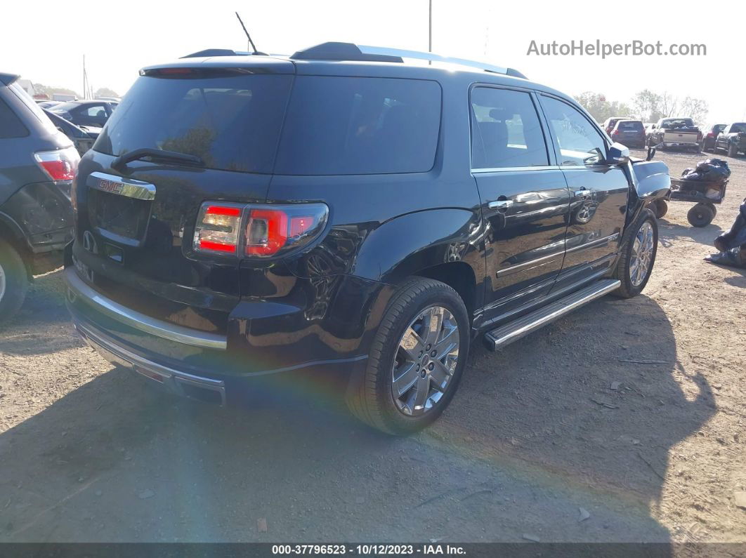 2015 Gmc Acadia Denali Черный vin: 1GKKRTKD8FJ116831