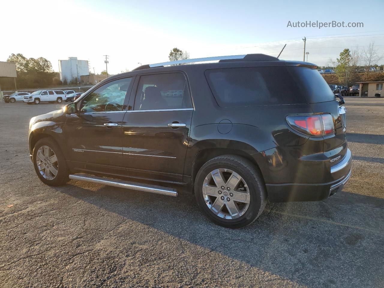 2015 Gmc Acadia Denali Black vin: 1GKKRTKD8FJ255650