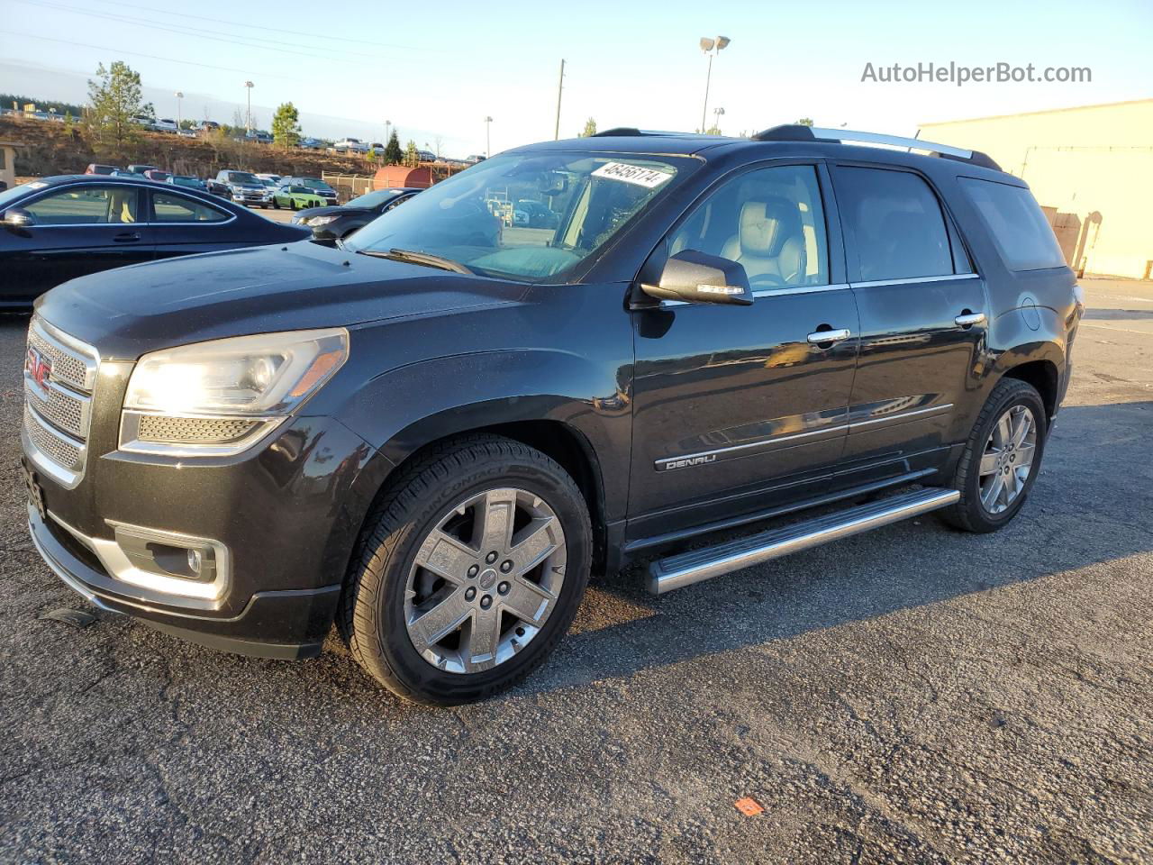 2015 Gmc Acadia Denali Black vin: 1GKKRTKD8FJ255650