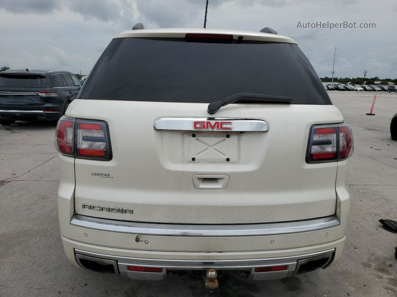 2015 Gmc Acadia Denali White vin: 1GKKRTKD9FJ226786