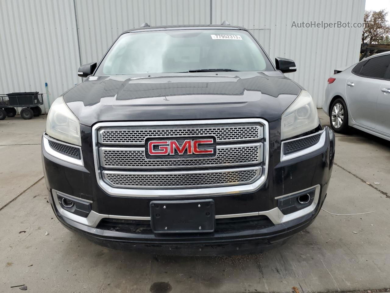 2013 Gmc Acadia Denali Черный vin: 1GKKRTKDXDJ220931