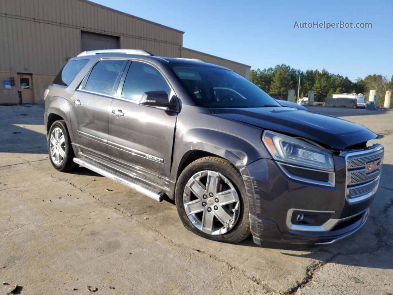 2014 Gmc Acadia Denali Black vin: 1GKKRTKDXEJ324899