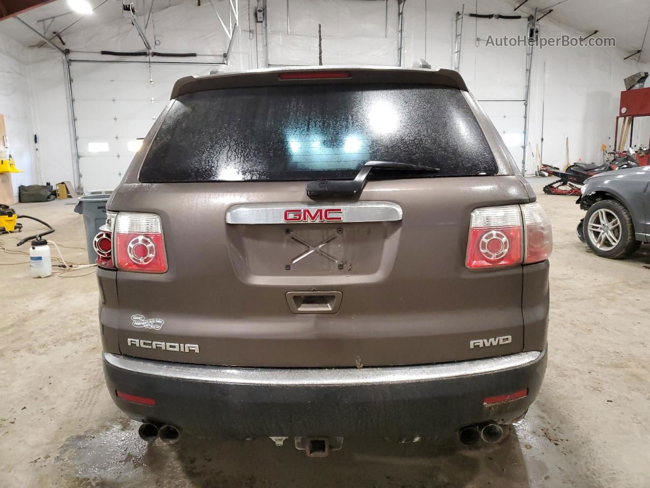 2012 Gmc Acadia Sle Brown vin: 1GKKVNED0CJ201595