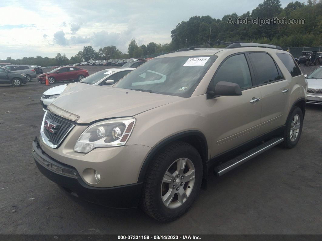 2012 Gmc Acadia Sl Gold vin: 1GKKVNED0CJ226366