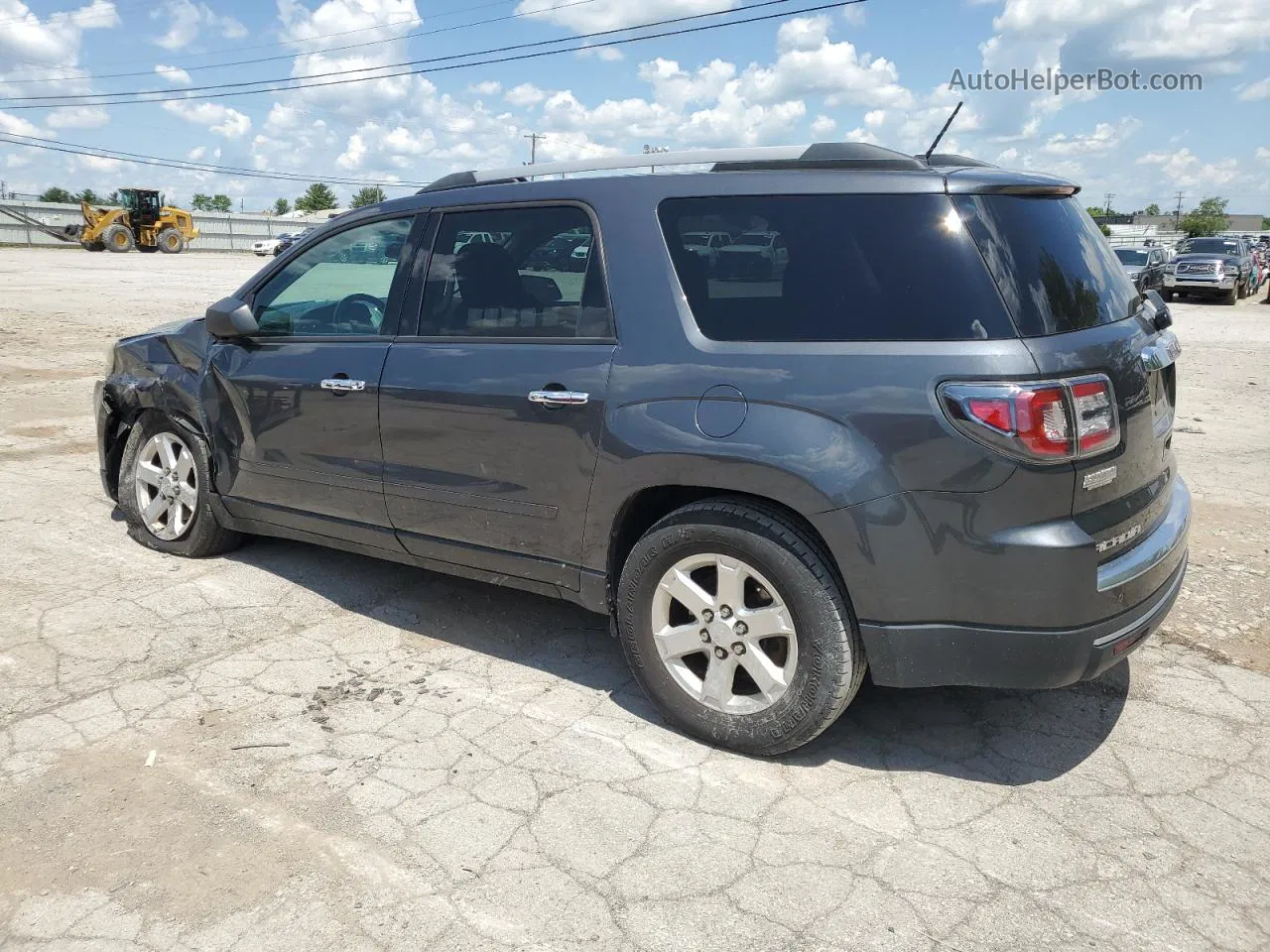 2014 Gmc Acadia Sle Gray vin: 1GKKVNED1EJ138817