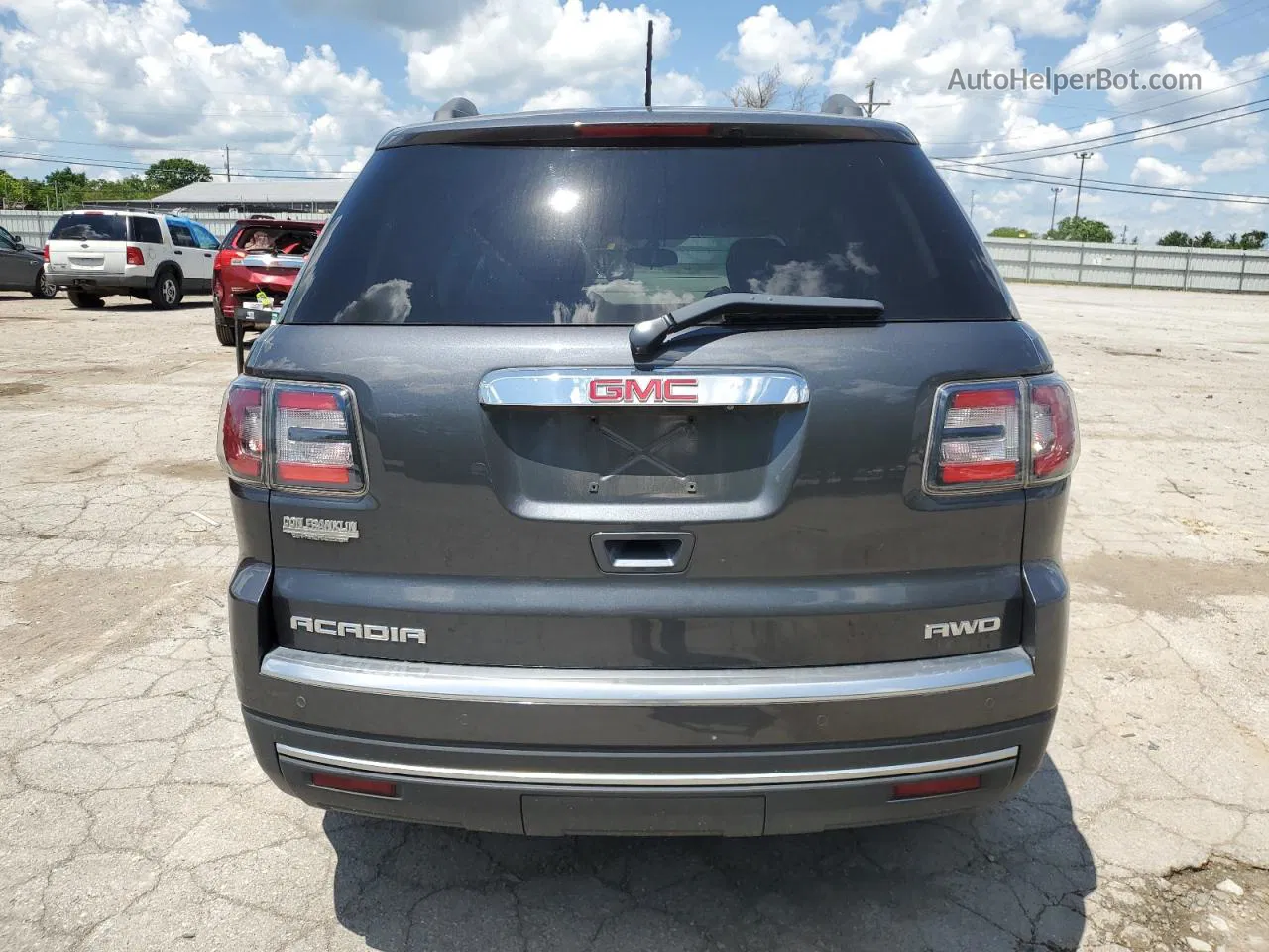 2014 Gmc Acadia Sle Gray vin: 1GKKVNED1EJ138817