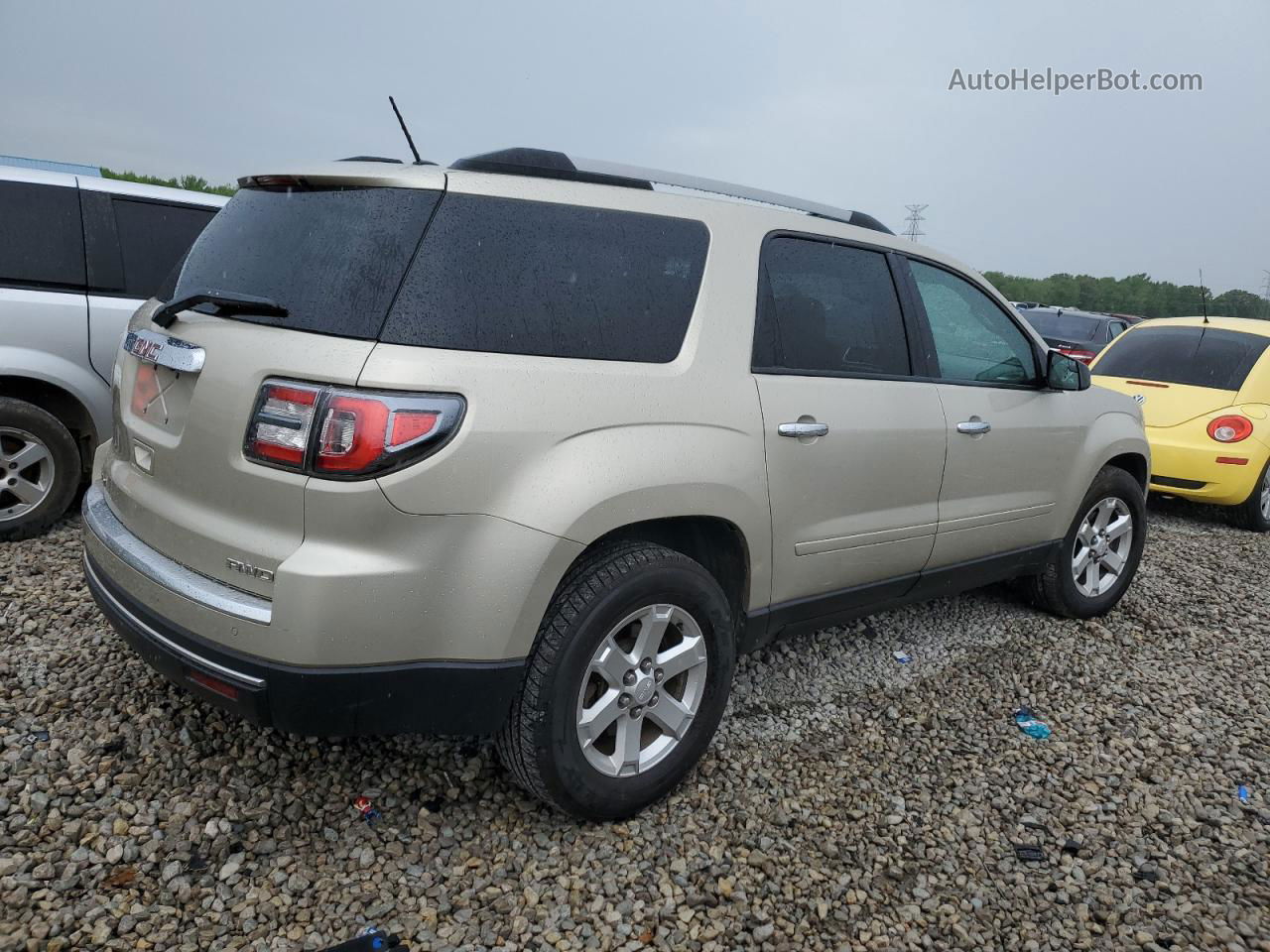 2014 Gmc Acadia Sle Gold vin: 1GKKVNED3EJ368388