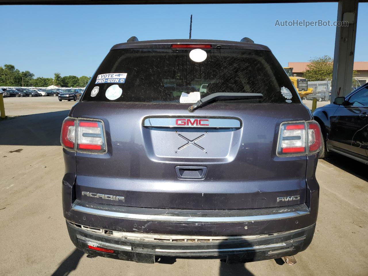 2013 Gmc Acadia Sle Blue vin: 1GKKVNED4DJ124621