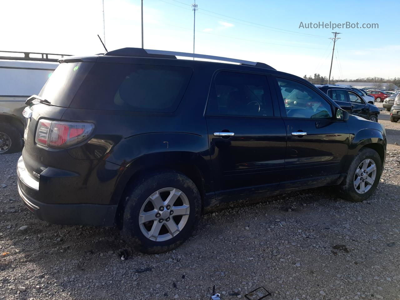 2013 Gmc Acadia Sle Black vin: 1GKKVNED4DJ164696