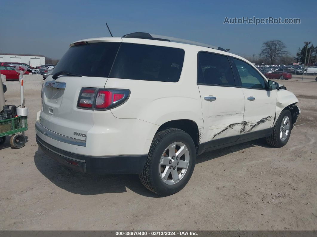 2013 Gmc Acadia Sle-1 White vin: 1GKKVNED4DJ178534