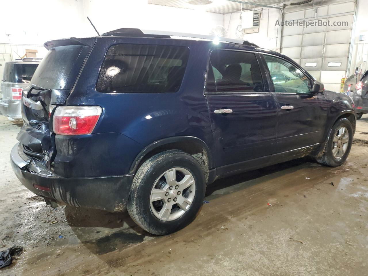 2012 Gmc Acadia Sle Blue vin: 1GKKVNED5CJ181277