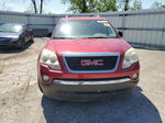 2012 Gmc Acadia Sle Red vin: 1GKKVNED5CJ363173