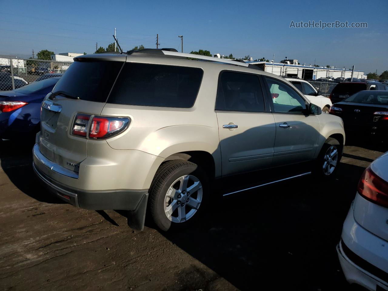 2014 Gmc Acadia Sle Tan vin: 1GKKVNED5EJ129084