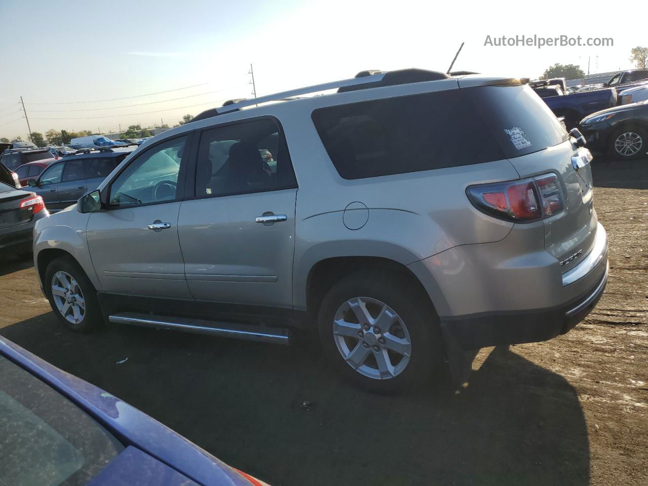 2014 Gmc Acadia Sle Tan vin: 1GKKVNED5EJ129084