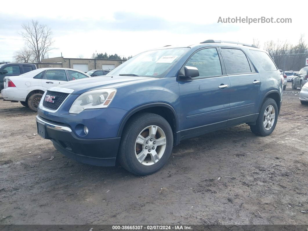 2012 Gmc Acadia Sl Blue vin: 1GKKVNED7CJ315884