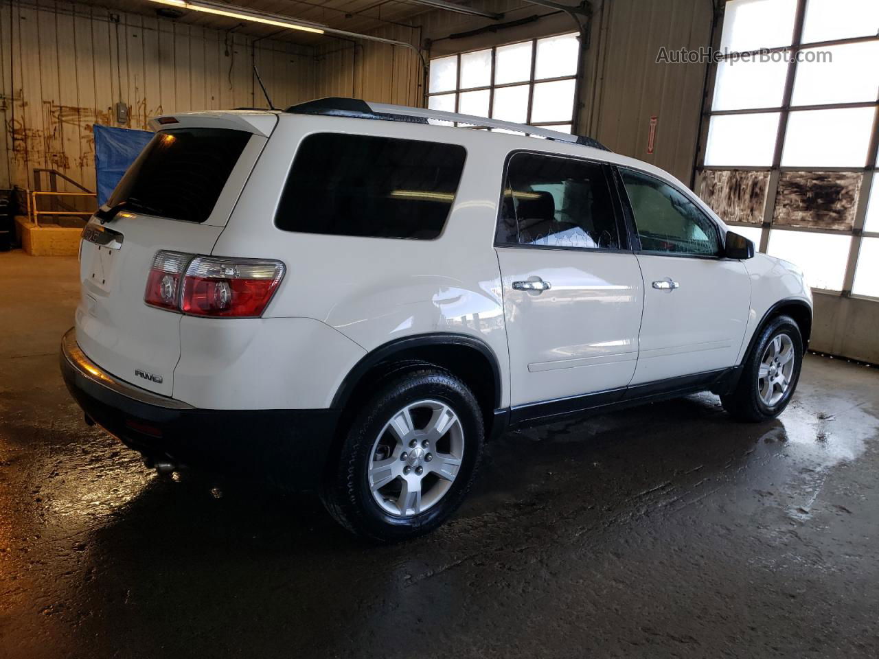 2012 Gmc Acadia Sle White vin: 1GKKVNED7CJ331213