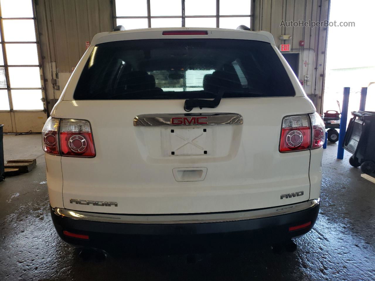 2012 Gmc Acadia Sle White vin: 1GKKVNED7CJ331213