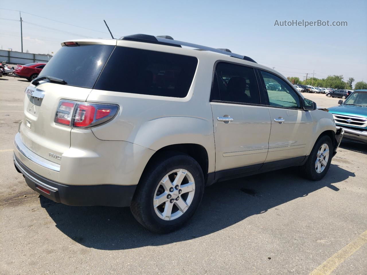 2014 Gmc Acadia Sle Silver vin: 1GKKVNED7EJ164161