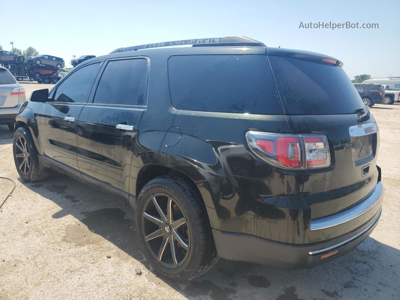 2014 Gmc Acadia Sle Black vin: 1GKKVNED9EJ310981