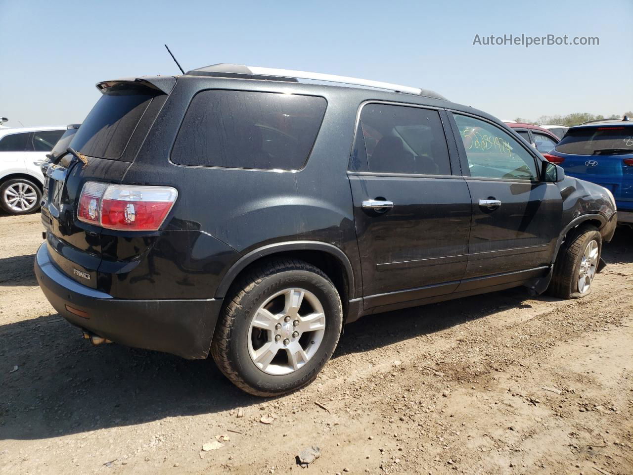 2012 Gmc Acadia Sle Черный vin: 1GKKVPED0CJ245012