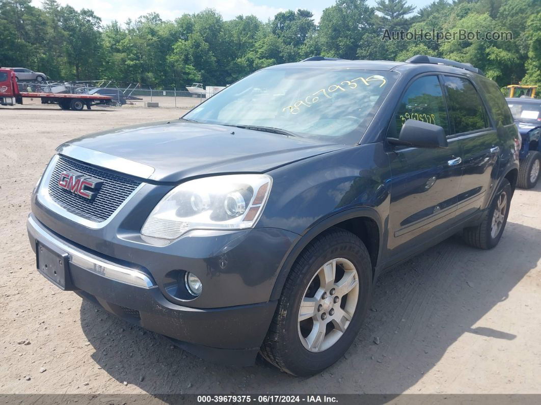 2012 Gmc Acadia Sle Gray vin: 1GKKVPED0CJ374318