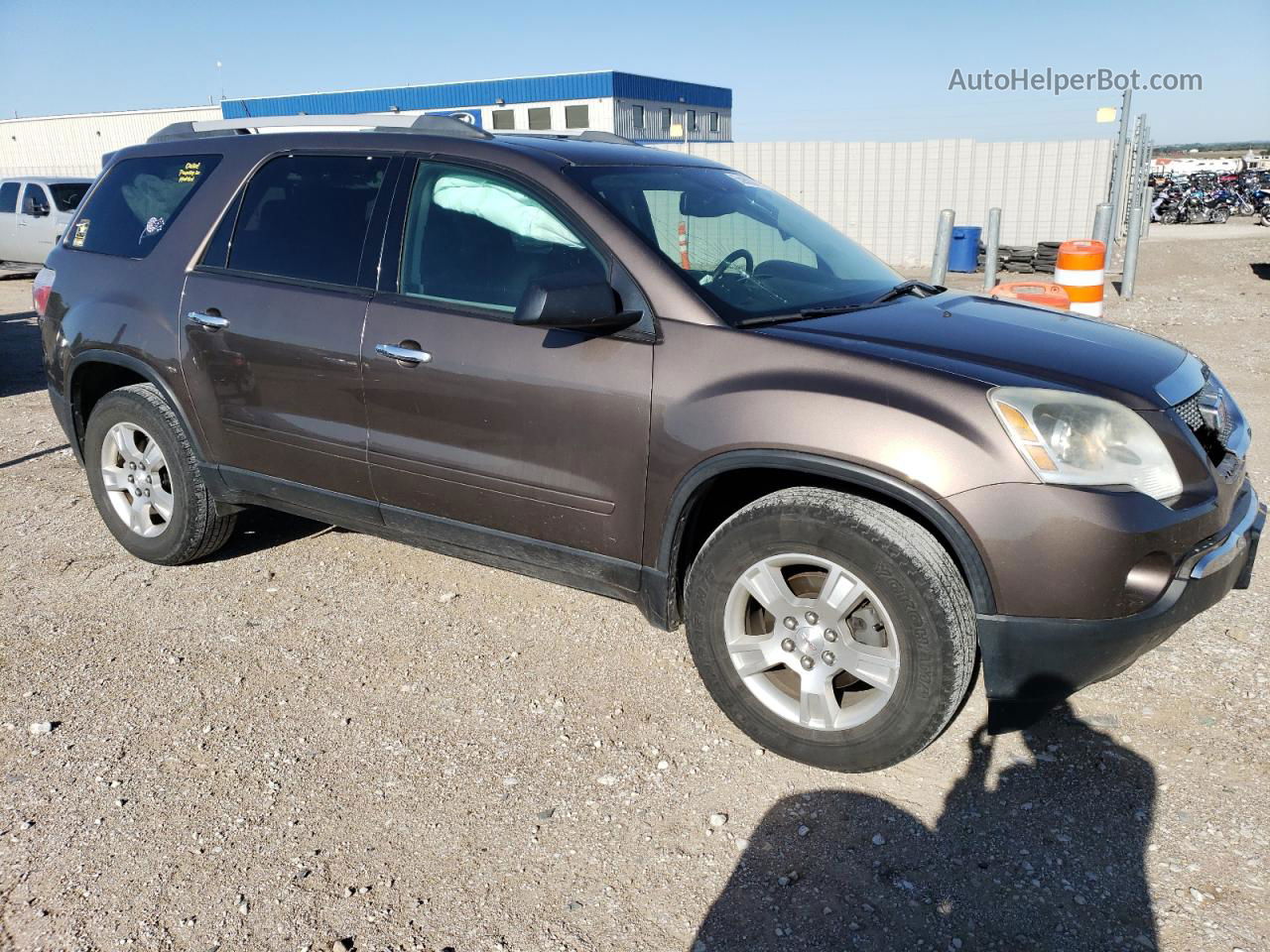 2012 Gmc Acadia Sle Brown vin: 1GKKVPED0CJ389725