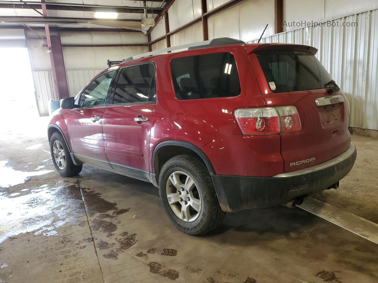 2012 Gmc Acadia Sle Burgundy vin: 1GKKVPED1CJ202508