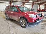 2012 Gmc Acadia Sle Burgundy vin: 1GKKVPED1CJ202508