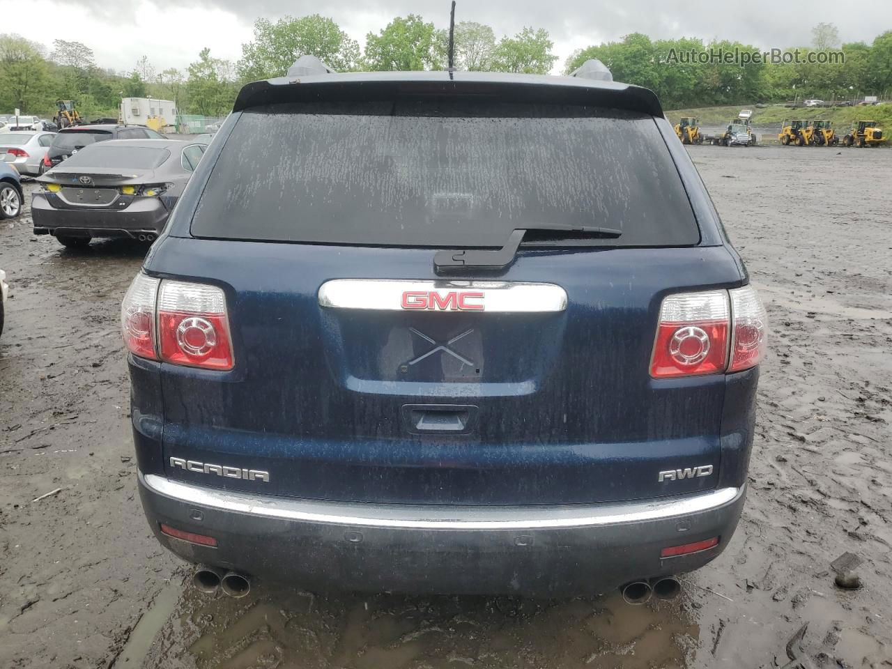 2012 Gmc Acadia Sle Синий vin: 1GKKVPED1CJ216103