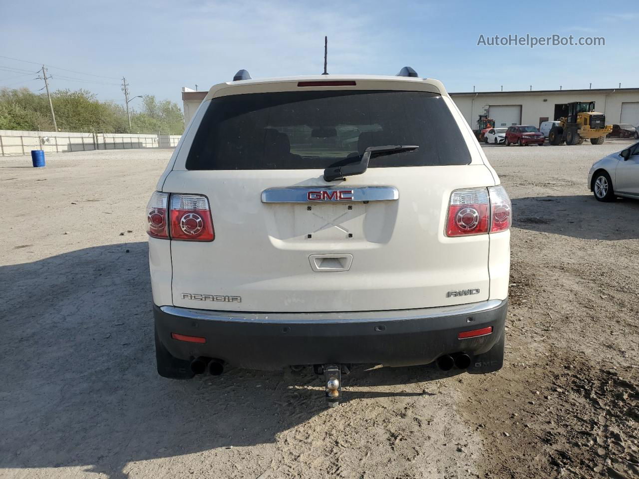 2012 Gmc Acadia Sle Белый vin: 1GKKVPED2CJ145588