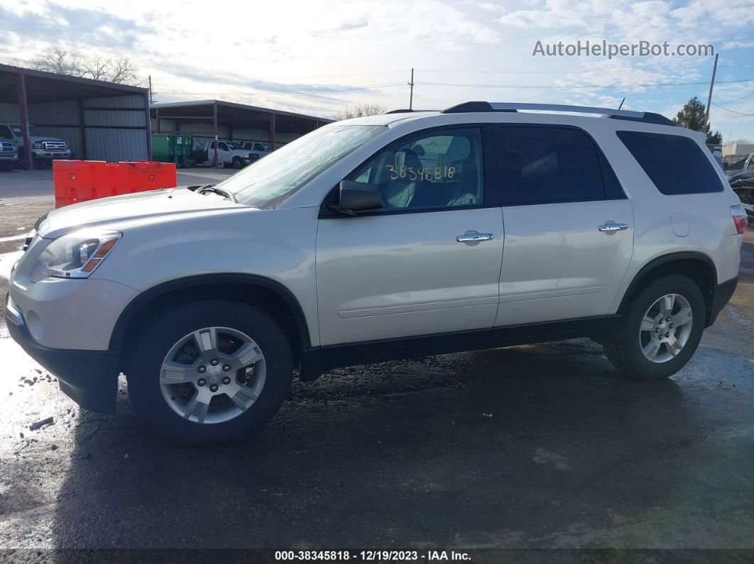 2012 Gmc Acadia Sle White vin: 1GKKVPED3CJ131165