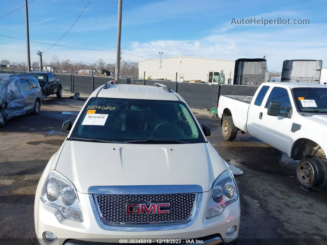 2012 Gmc Acadia Sle White vin: 1GKKVPED3CJ131165