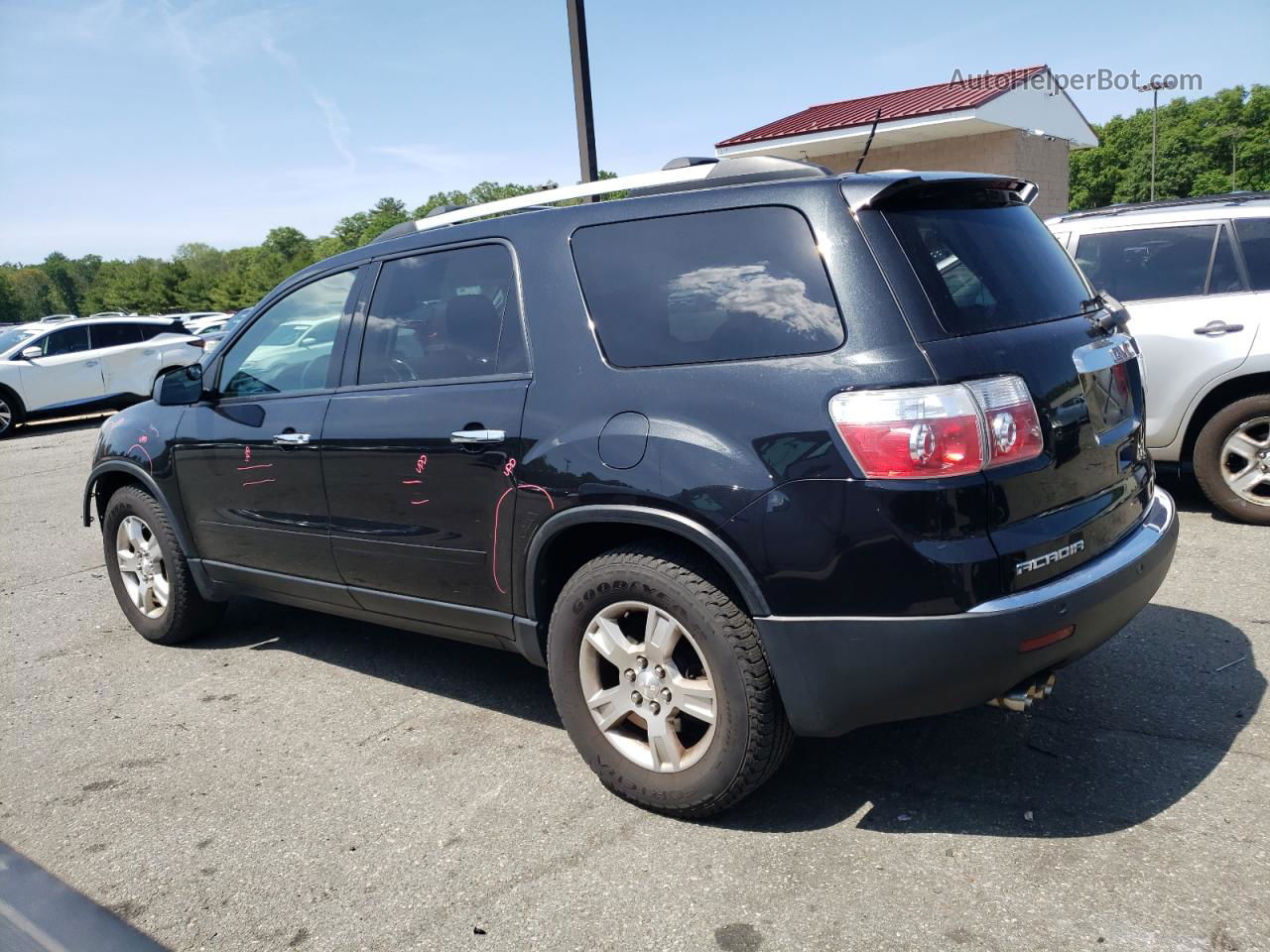 2012 Gmc Acadia Sle Черный vin: 1GKKVPED3CJ363250