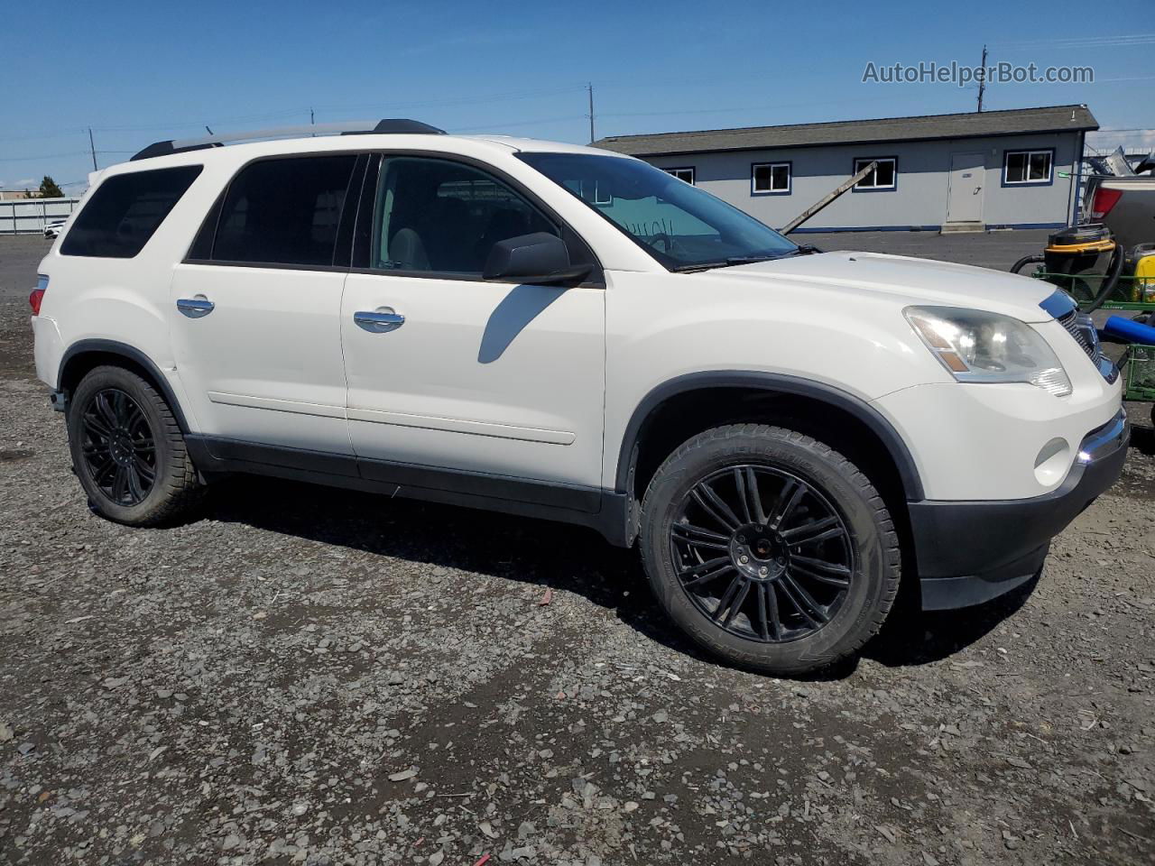 2012 Gmc Acadia Sle White vin: 1GKKVPED4CJ124578