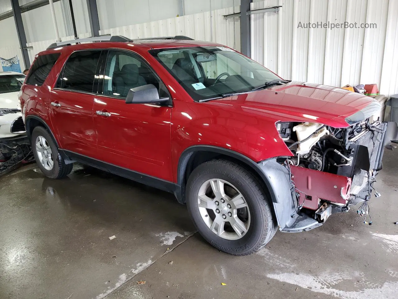 2012 Gmc Acadia Sle Red vin: 1GKKVPED4CJ385838