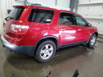 2012 Gmc Acadia Sle Red vin: 1GKKVPED4CJ385838