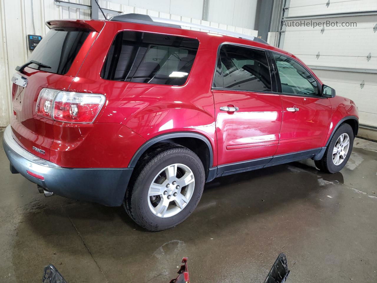 2012 Gmc Acadia Sle Red vin: 1GKKVPED4CJ385838