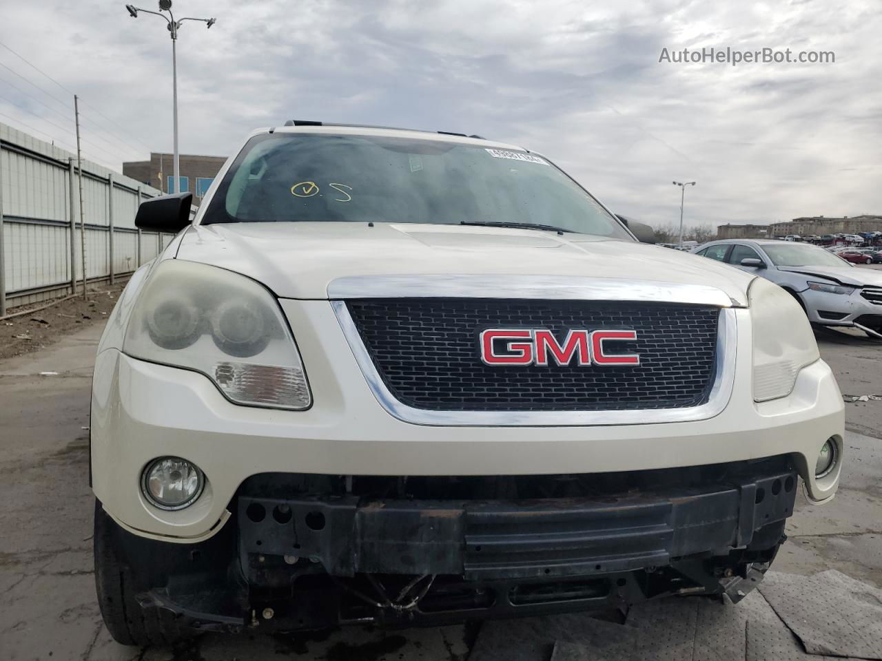 2012 Gmc Acadia Sle White vin: 1GKKVPED5CJ230151