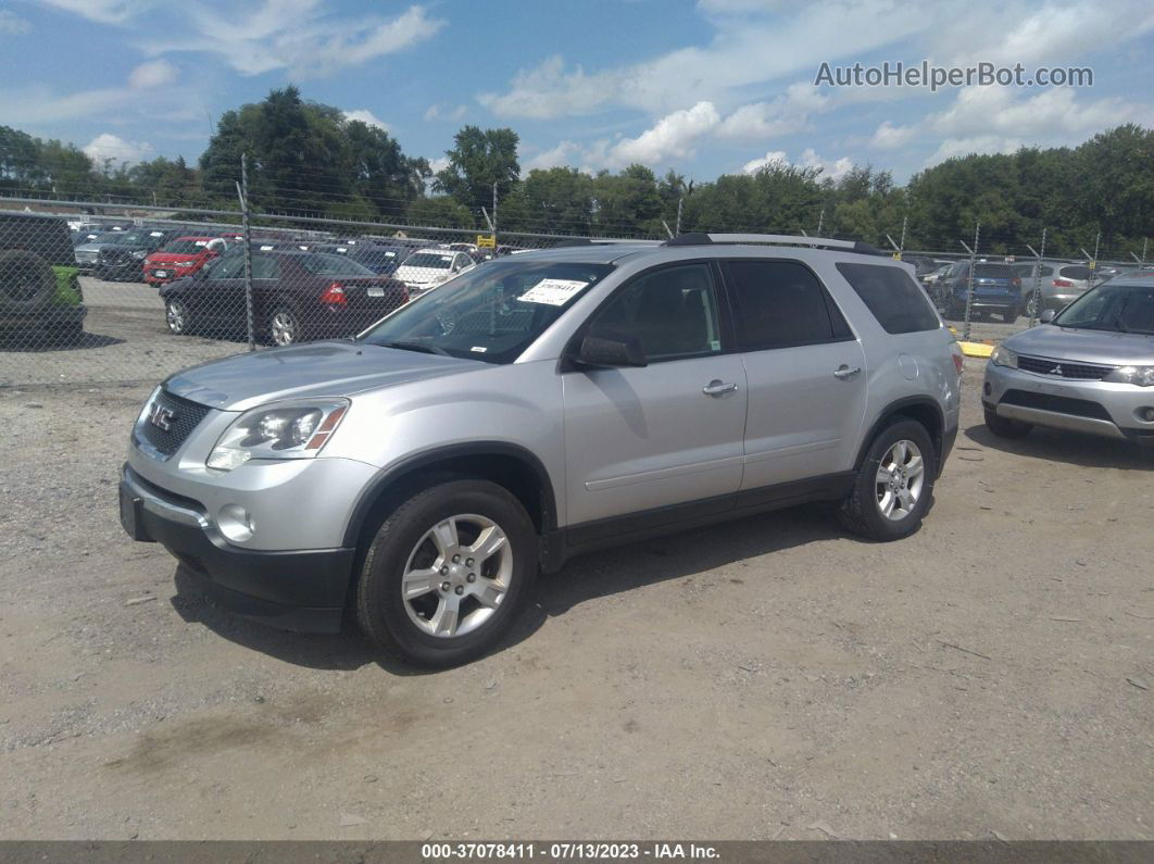 2012 Gmc Acadia Sle Silver vin: 1GKKVPED7CJ234511