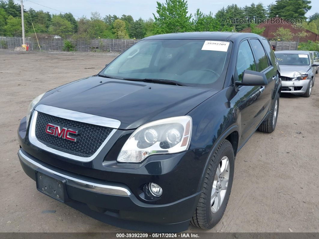 2012 Gmc Acadia Sle Black vin: 1GKKVPED7CJ339050