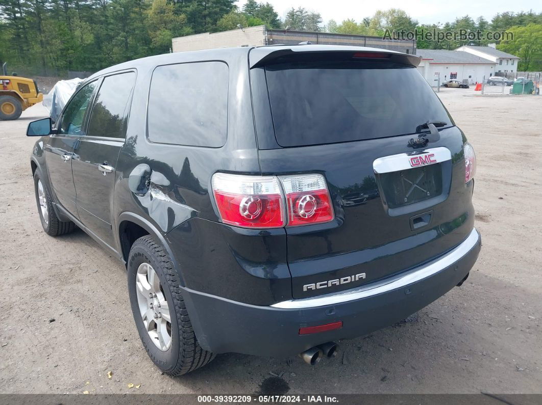 2012 Gmc Acadia Sle Black vin: 1GKKVPED7CJ339050